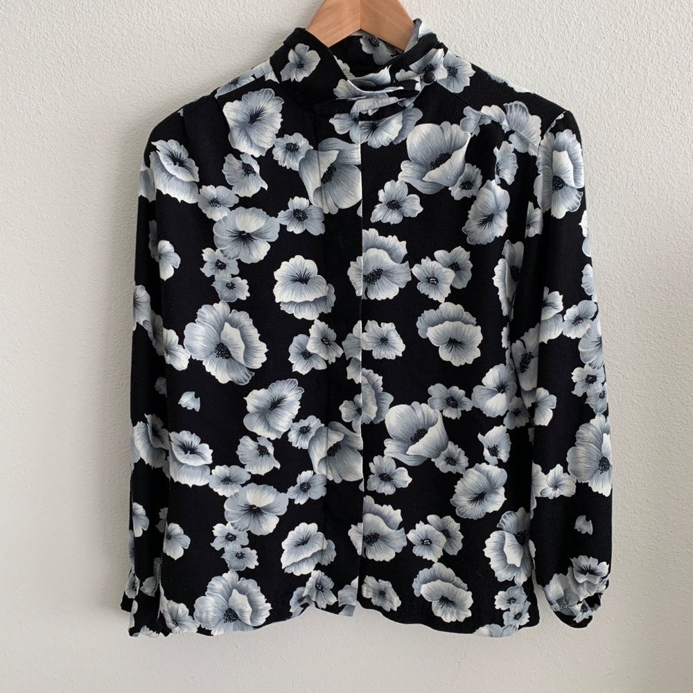 Pendleton Floral Blouse